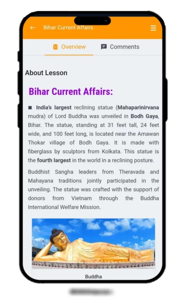 Bihar Current Affairs course