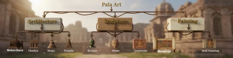 Pala Art and Architecture salient features